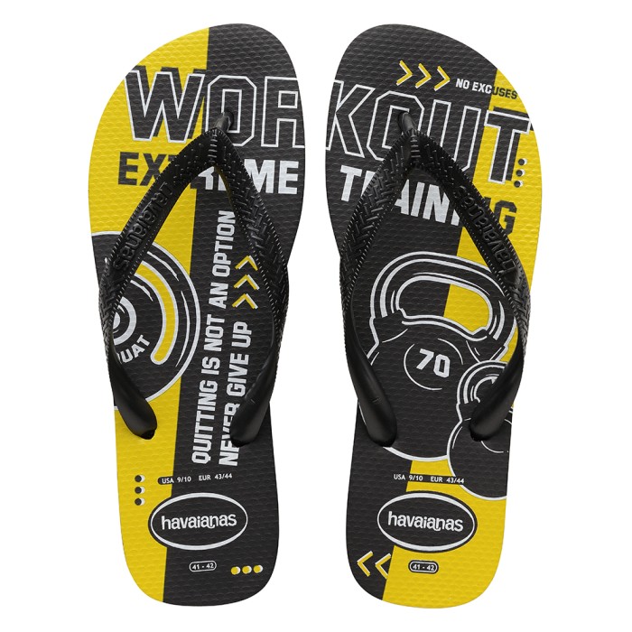 Foto Produk Havaianas Top Athletic 0090-Black - Hitam, 37-38 dari Havaianas Official Shop