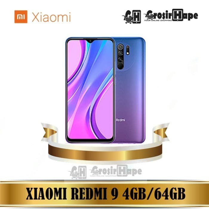 Jual Xiaomi Redmi 9 4/64 Ram 4GB Internal 64GB Garansi