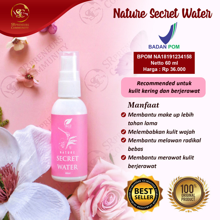 Jual NATURE SECRET WATER SR12 - 60ml - Kota Depok - Toko