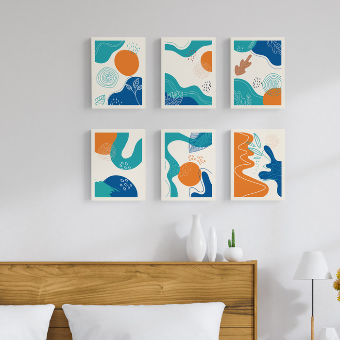 Jual Wall  Decor Abstract Minimalist Poster Dekorasi 