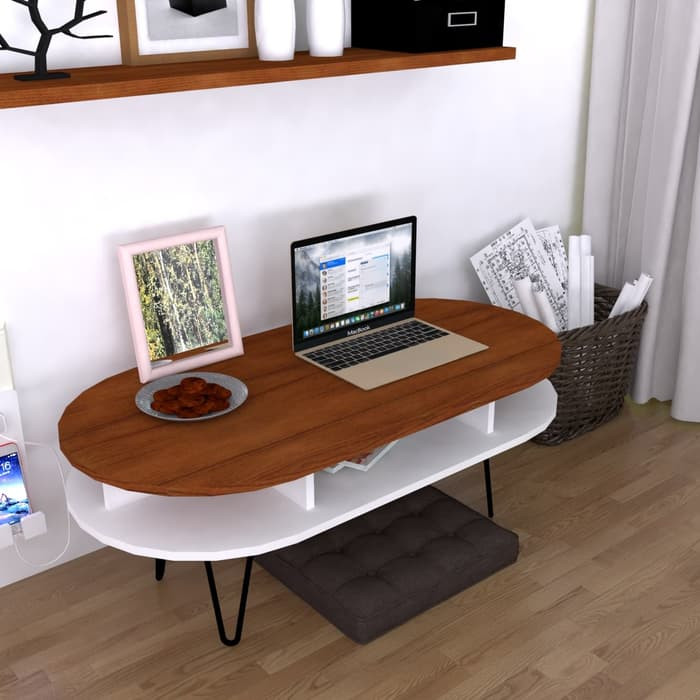 Jual Meja tamu minimalis coffee table meja kekinian-moana coffee table -  Teek - Kota Bandung - Indo Sanjaya | Tokopedia