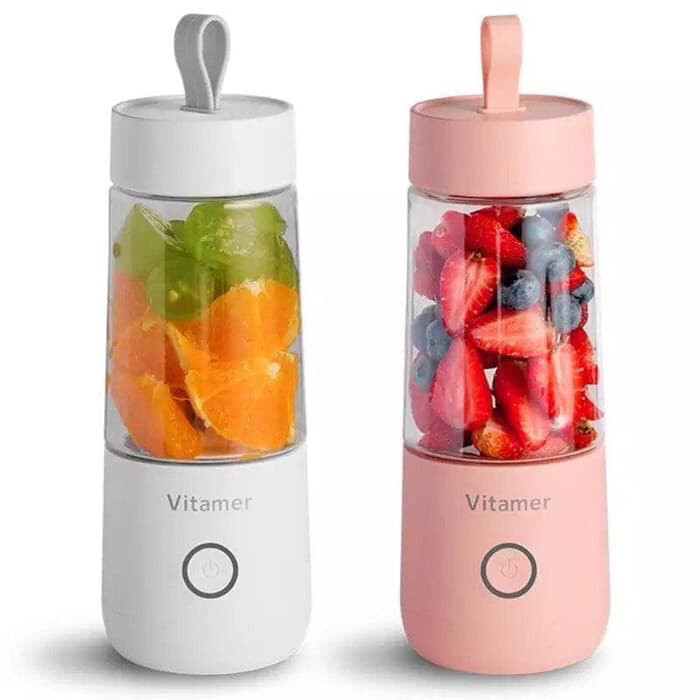 Jual HEYHERO PROMO Vitamer Portable Blender/Juicer 350ML 100 ORIGINAL