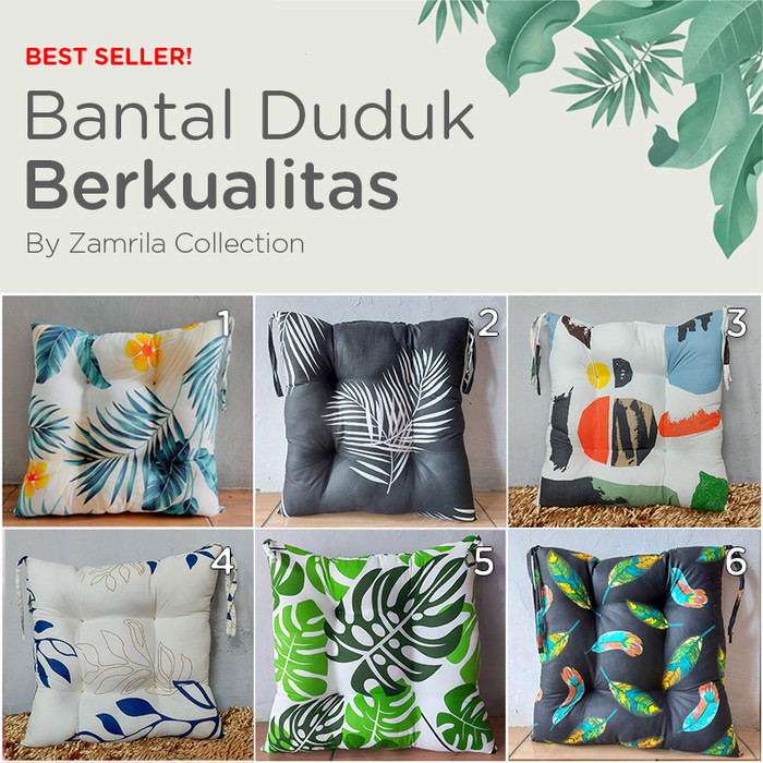  Jual  Bantal  Alas Duduk Premium Ukuran 40x40 Banyak Pilihan 