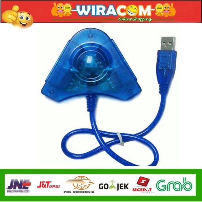 Jual Converter USB to Stik PS2 / CONVERTER USB TO JOYS PS DOUBLE