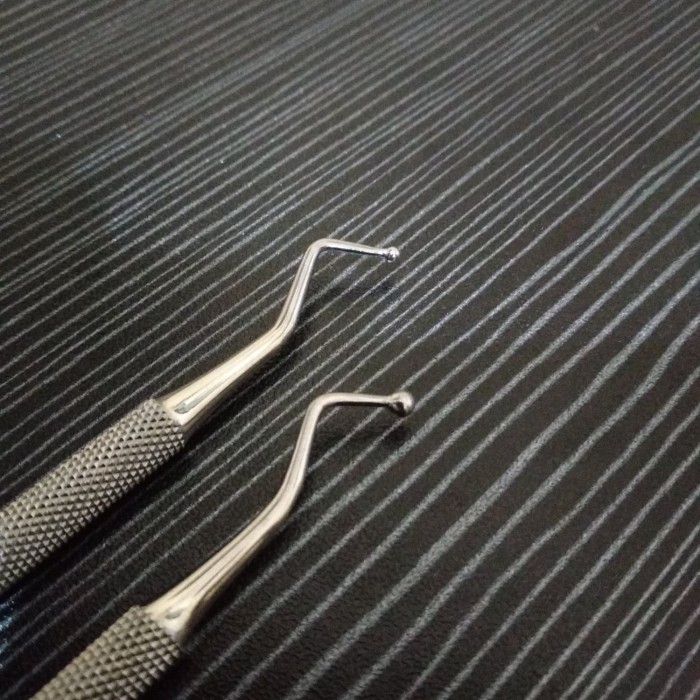 Jual Burnisher Dental instrument 2 Sisi Stainless steel Kota