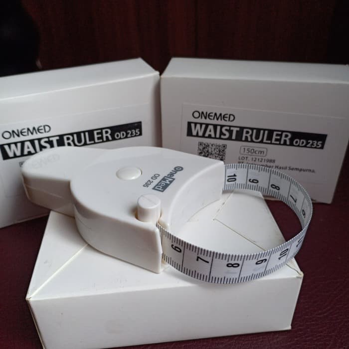 Jual Alat ukur lingkar badan Original Onemed/meteran badan/Waist Ruler
