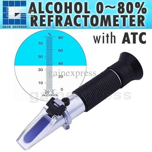 Jual Alcohol Refractometer Tester Kadar Refraktometer