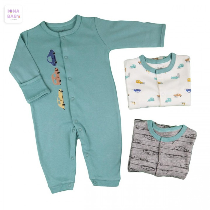 green sleepsuit