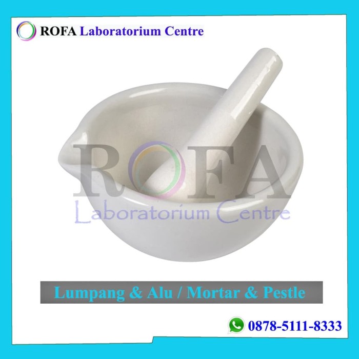 Jual Lumpang Alu Porselen / Mortar Pestle Porcelain - OD