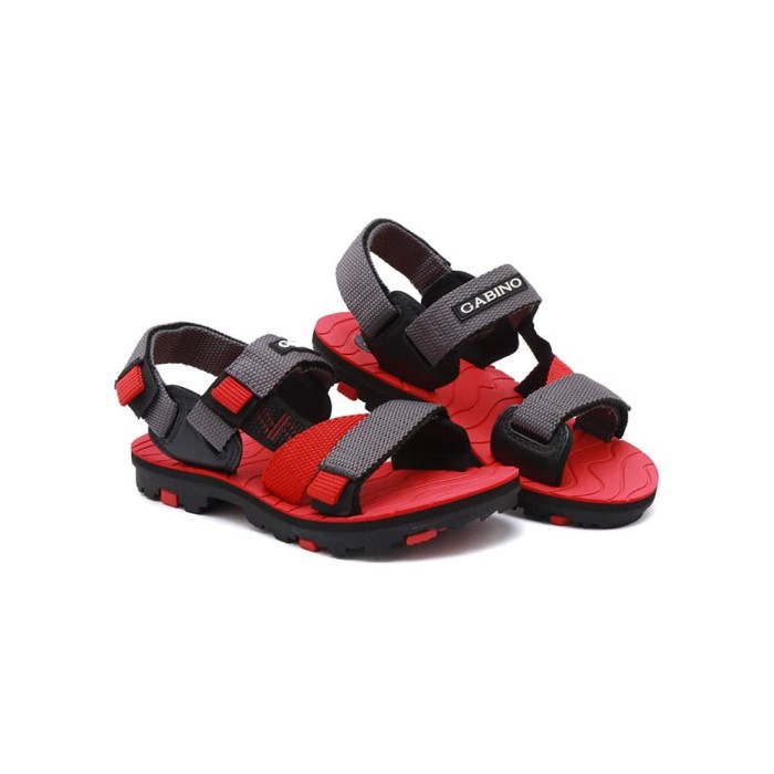 Promo Gabino  Sandal Outdoor Anak  Celso Red mix GY3002 34 