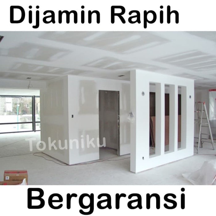 Jual Pasang  Partisi Gypsum  Material Jasa Tukang 