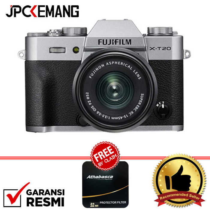 Promo Fujifilm X-T20 / XT20 kit XC15-45mm GARANSI R   ESMI