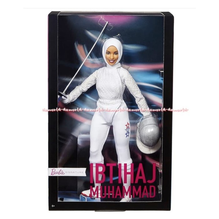 Jual Barbie  Anggar Ibtihaj Muhammad Boneka Barbie  Pemain 