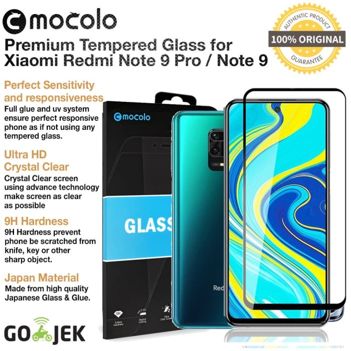 Jual Original Mocolo Full Cover Tempered Glass Redmi Note