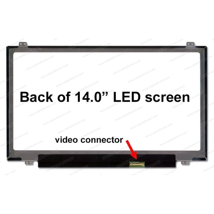 Jual Layar Led Lcd Laptop HP 240 G4 - Jakarta Pusat - PART COMP | Tokopedia