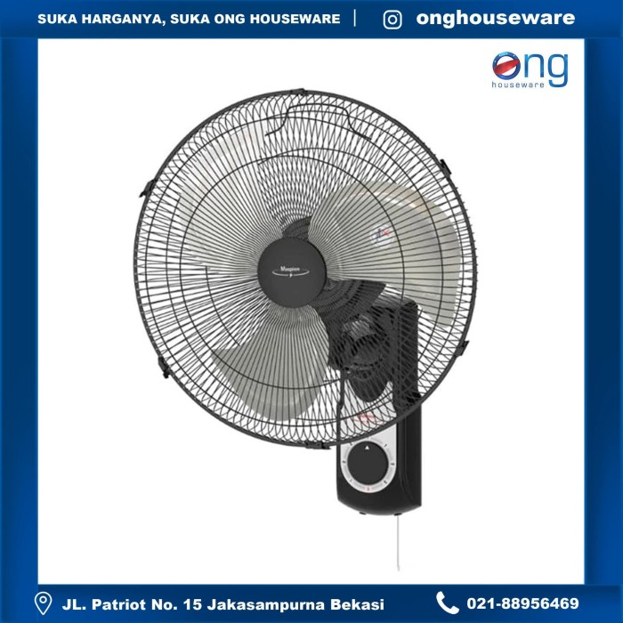 Jual Kipas Angin Tempel Dinding  Wall Power Fan 18 Inch 