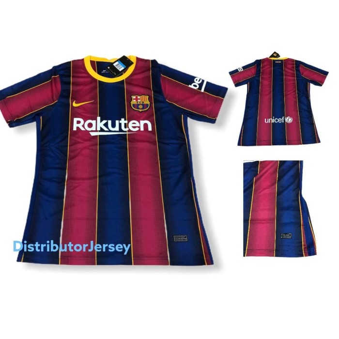 Jual Jersey Bola  Barcaa Home Grade  Ori  2021 Jakarta 