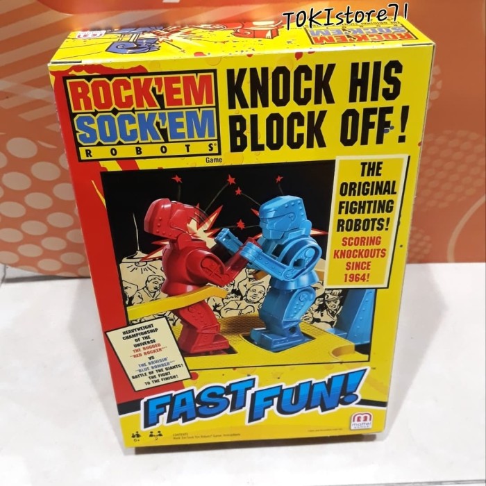 rock em sock em robots fast fun