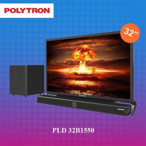 polytron cinemax soundbar 32