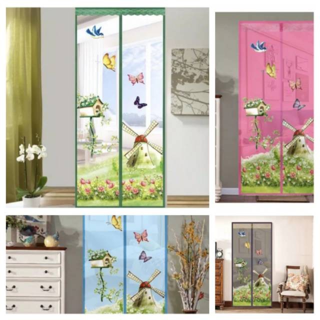 Jual WiNDMiLL Tirai magnet pintu magnet pinguin sdh Jual WiNDMiLL Tirai magnet pintu magnet pinguin sdh