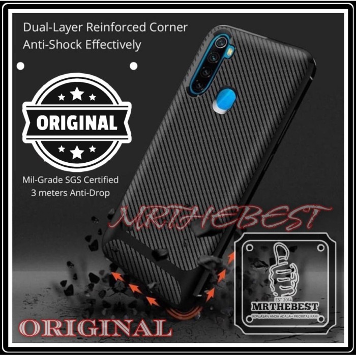 Jual XIAOMI MI 9 MI9 CASE MATTE CARBON FIBER SOFT SILICONE COVER