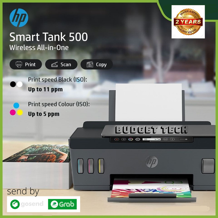 Установка принтера hp smart tank 500