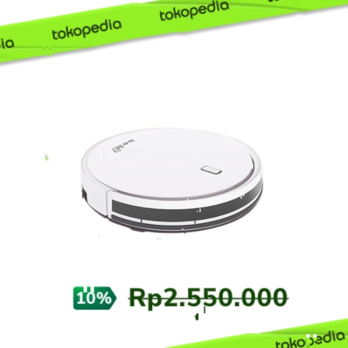 Jual Kurumi Robot Vacuum Cleaner Anti Dust KV03 Putih Kota