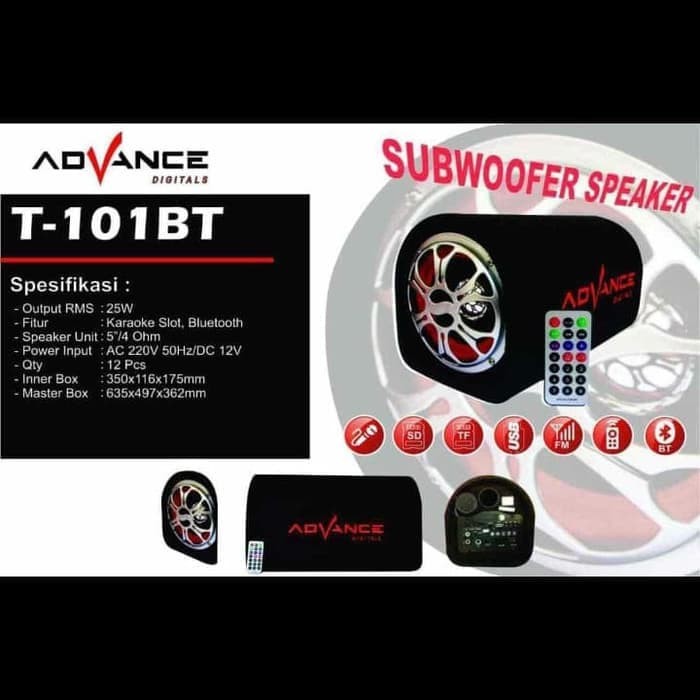 advance t101bt