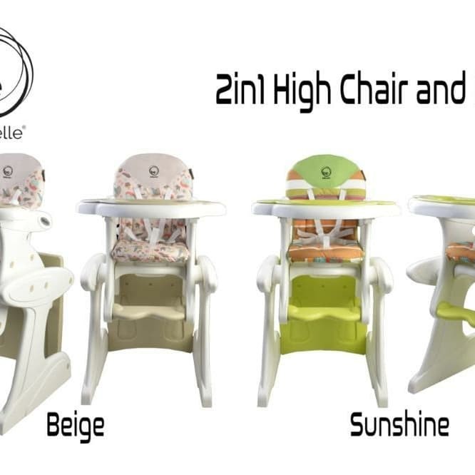 high chair baby elle