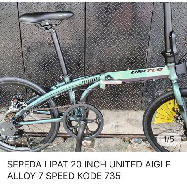 Sepeda Lipat United Aigle Harga Info Sepeda Terkini