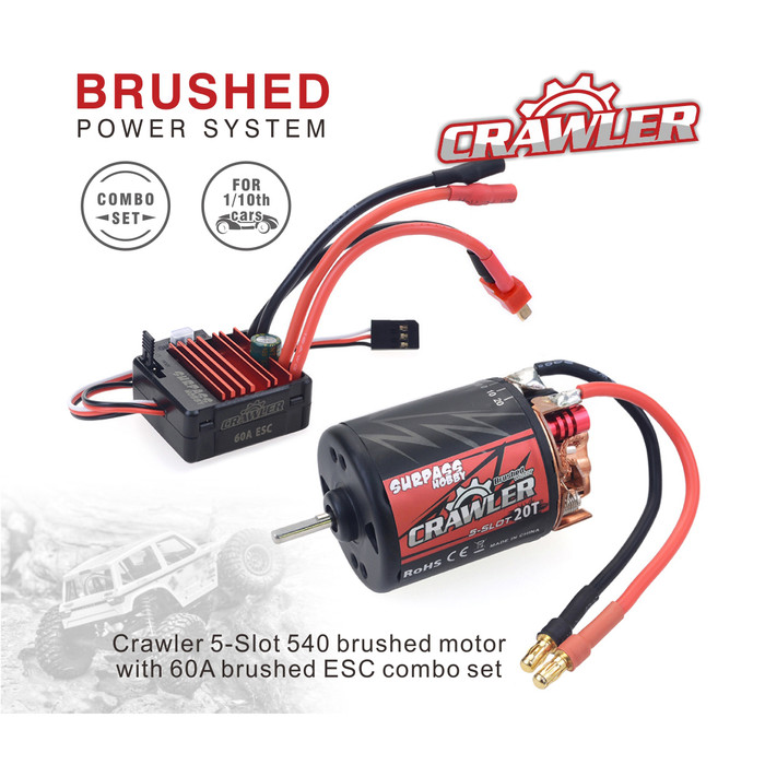 axial wraith motor esc combo