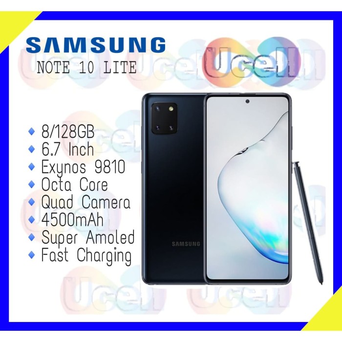 Jual Samsung Galaxy Note 10 Lite - 8GB/128GB - Garansi Resmi - Jakarta