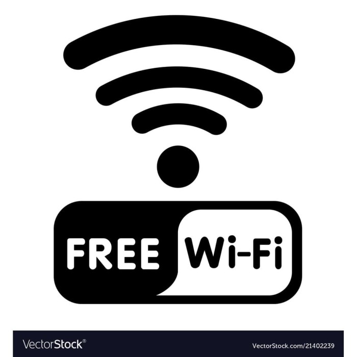 Jual MT002E WALLSTICKER FREE WIFI ZONE WALL STIKER