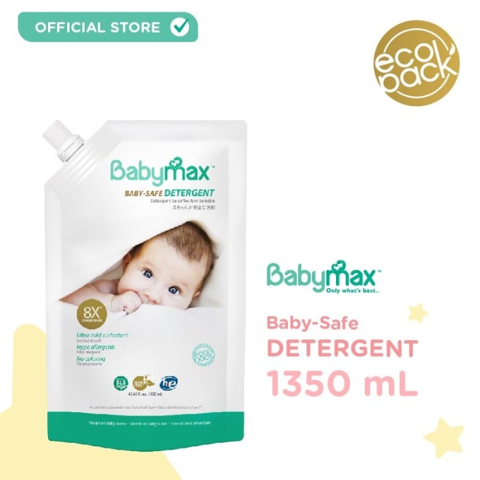 Jual Babymax Premium Baby Safe Detergent 1,350 mL Kota Surabaya