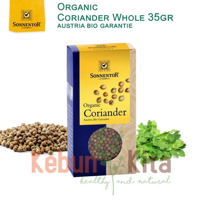 Jual Organic Coriander whole ( Ketumbar Utuh ) 35gr - Jakarta Utara - Kebun Kita | Tokopedia