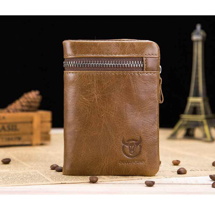 Jual Dompet Kulit Pria Bullcaptain 100 KULIT SAPI 