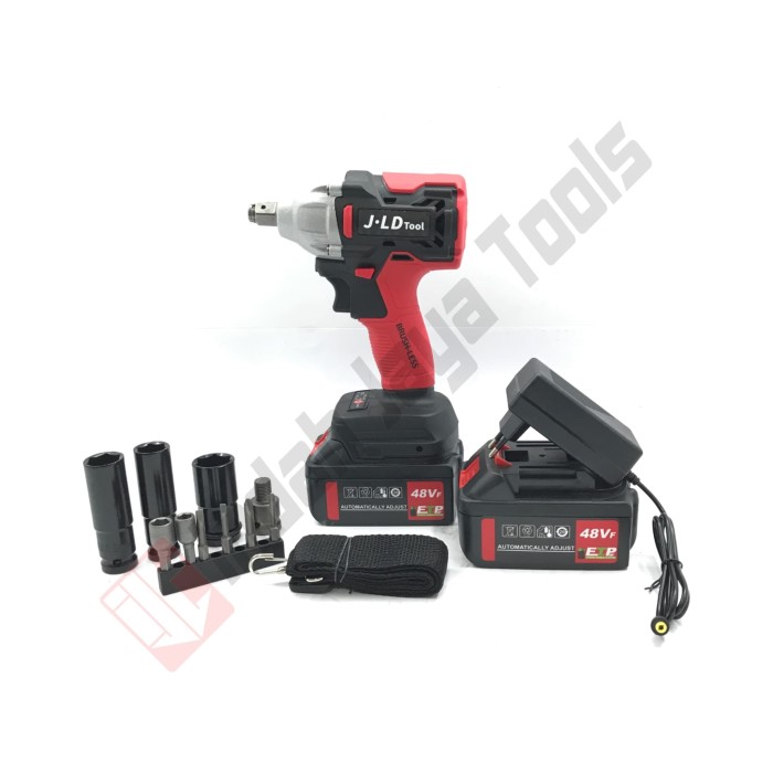 Jual J.LD 48V IMPACT WRENCH CORDLESS - Mesin Impact Wrench ...