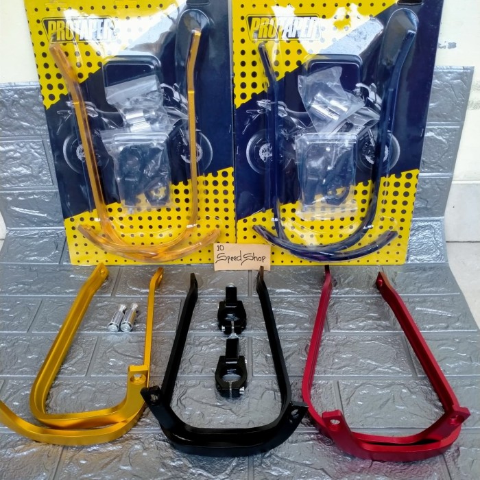 Foto Produk Handguard / Handgat Protaper Tulang besi Motor KLX CRF 150 DTRACKER - Hitam dari 10speedshop