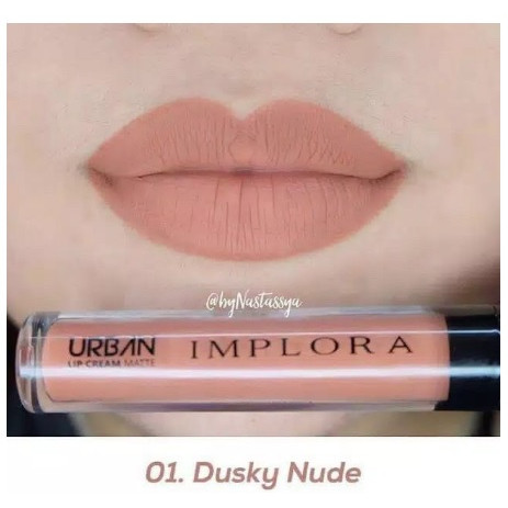 Jual IMPLORA Urban Lip Cream Matte Original BPOM, Lipstick