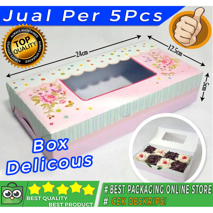 Jual DUS BOLU / BOX BOLU GULUNG MOTIF UK. 12.5 X 24CM ( BD- 9 ) - Jakarta Barat - Jaya Plastik ...