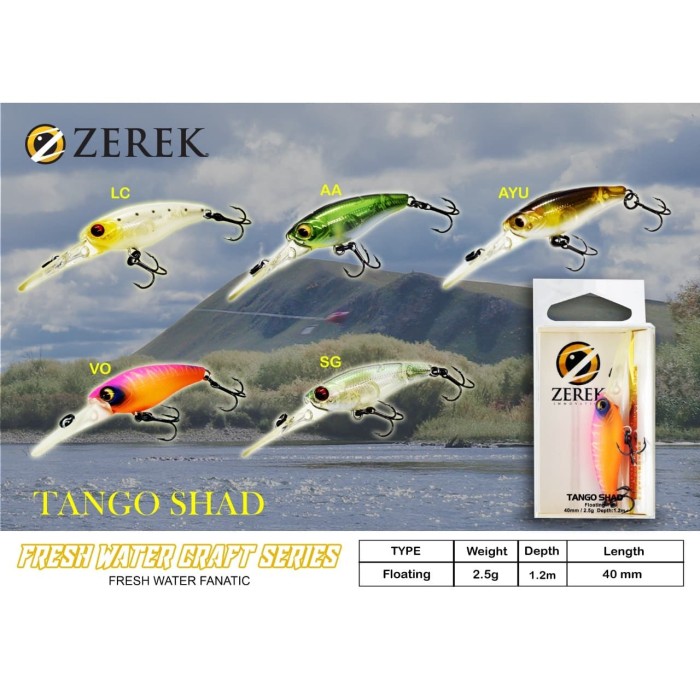 zerek tango shad