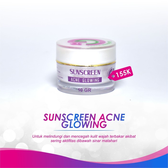 Jual Sunscreen ACNE GLOWING | Glafidsya - Kab. Cianjur - Glafidsya