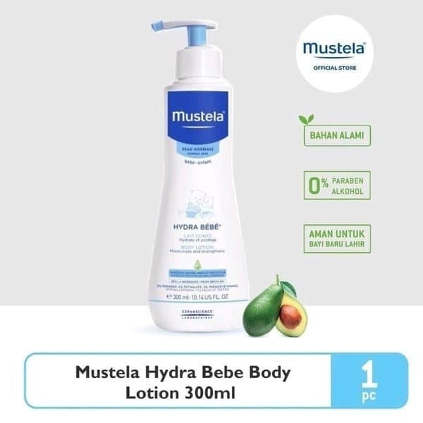 mustela baby body lotion