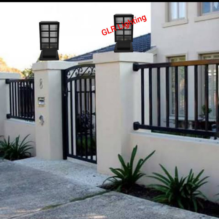 Jual Lampu Pagar Minimalis Kotak Outdoor - Jakarta Barat - NICO ACC | Tokopedia