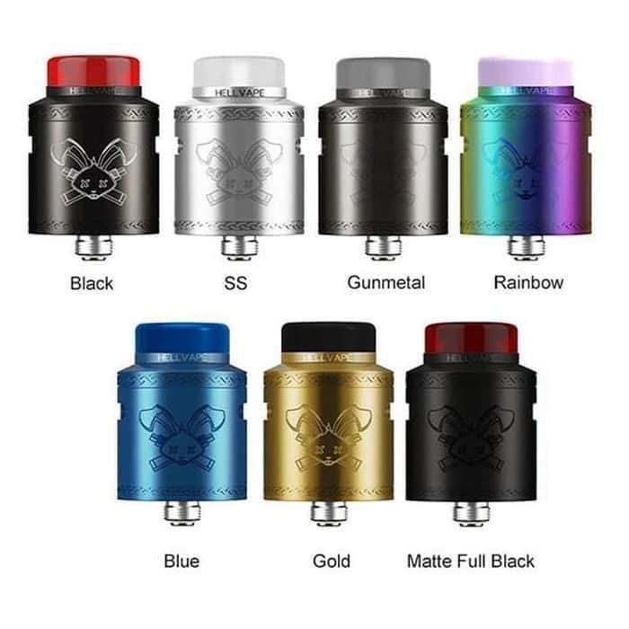 Jual DEAD RABBIT V2 RDA BY HELLVAPE 24MM ATOMIZER