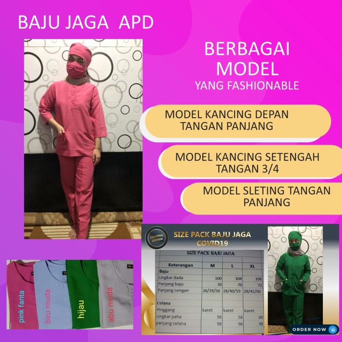 Jual Jual APD  Baju  Jaga baju  Jaga Dokter  Baju  Perawat 