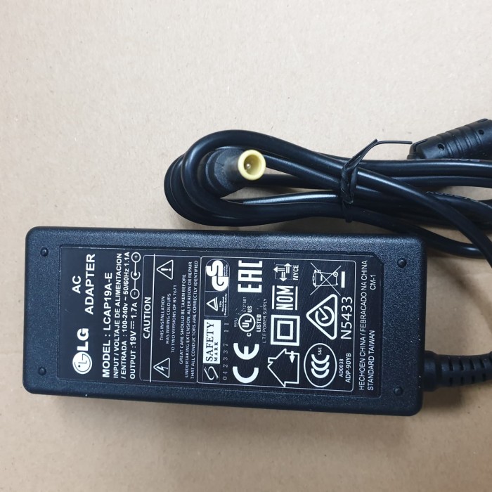 Jual Adaptor Tv Lg 22 24 29 32 Original 19v 1 7amper Jakarta Pusat Homeaccesories Tokopedia
