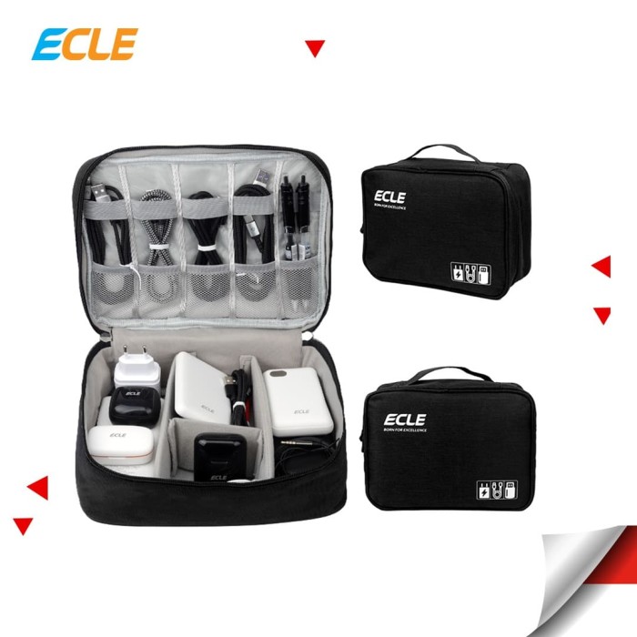 Promo ECLE Storage Bag Tas Aksesoris  Gadget Portable 