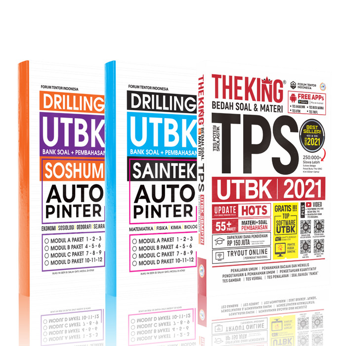 Promo The King Bedah Tuntas Soal Dan Materi Tps 2021 Bonus Saintek Soshum Kab Bantul Buku Edukasi Tokopedia