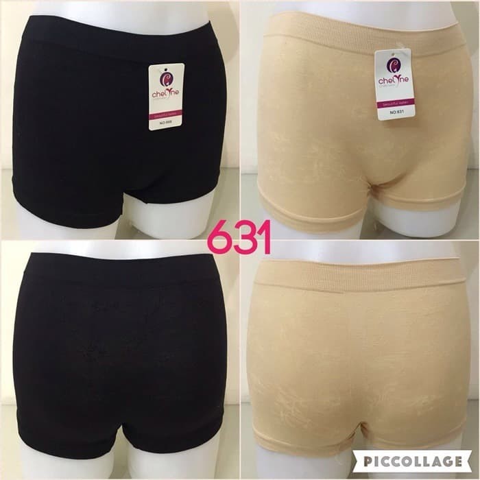 Jual CD 631 Boxer Rajut  Celana  Dalam  Hot Pant Hitam 